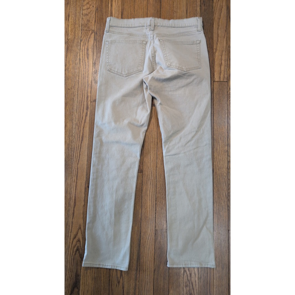 Urban Pipeline Mens Ultimate Flex Khaki Tan Denim Slim Straight Pants 31x32 - Picture 2 of 3